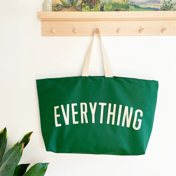 Everything - Forest Green REALLY Big Bag by Alphabet Bags - Petite Belle