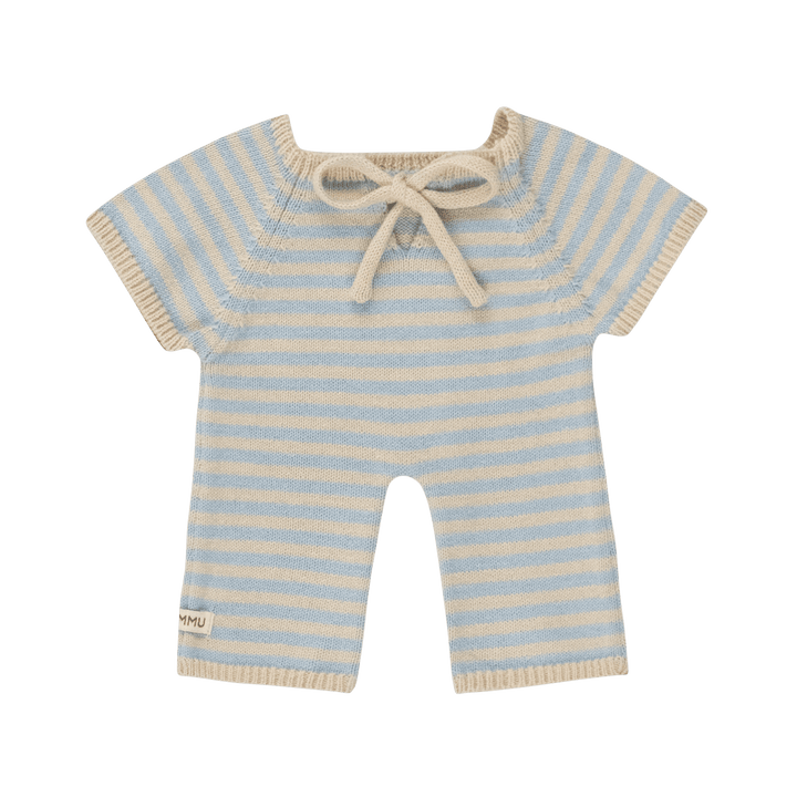 Gommu Big Stripes Long Onepiece - Petite Belle