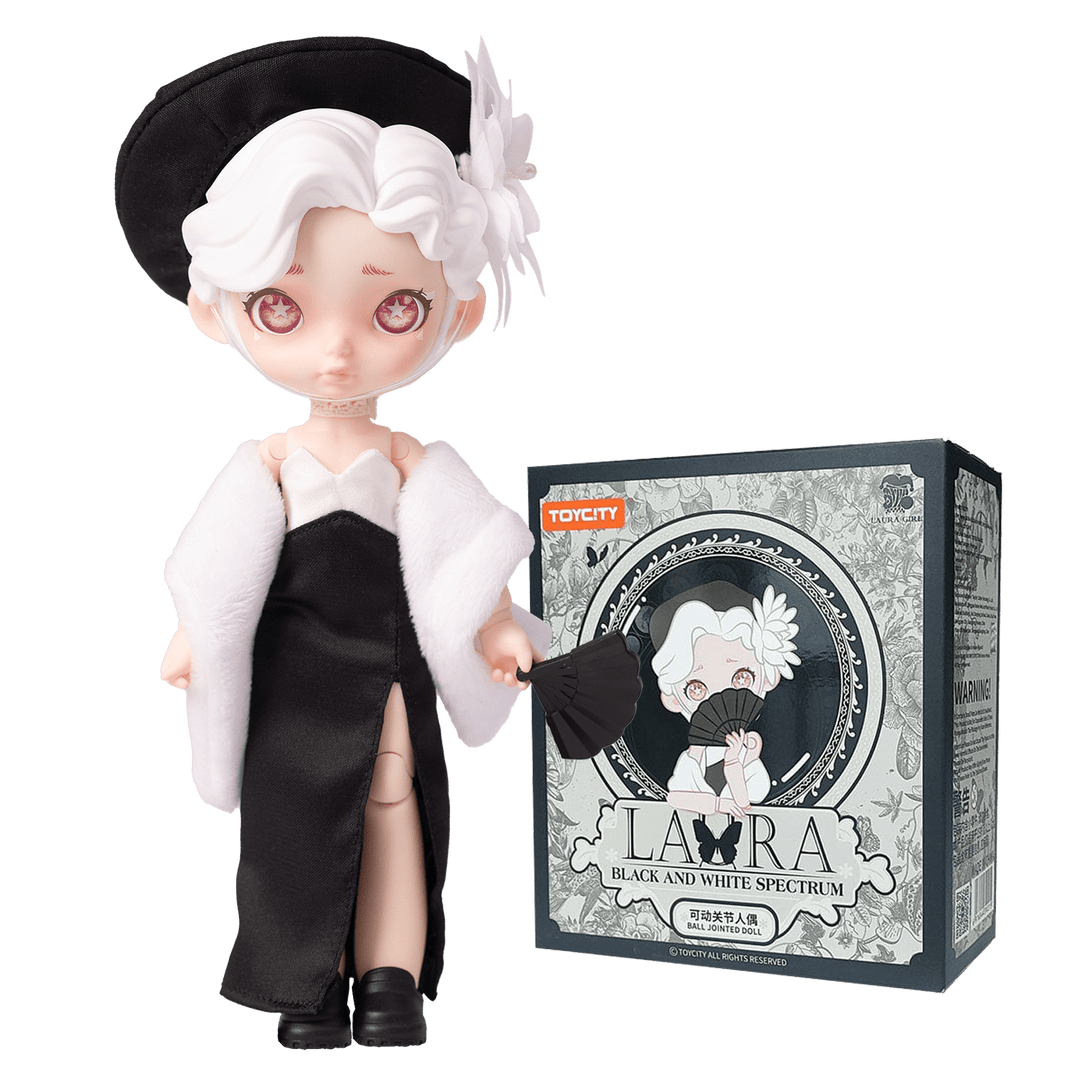 Laura - Black & White Spectrum BJD by ToyCity - Petite Belle