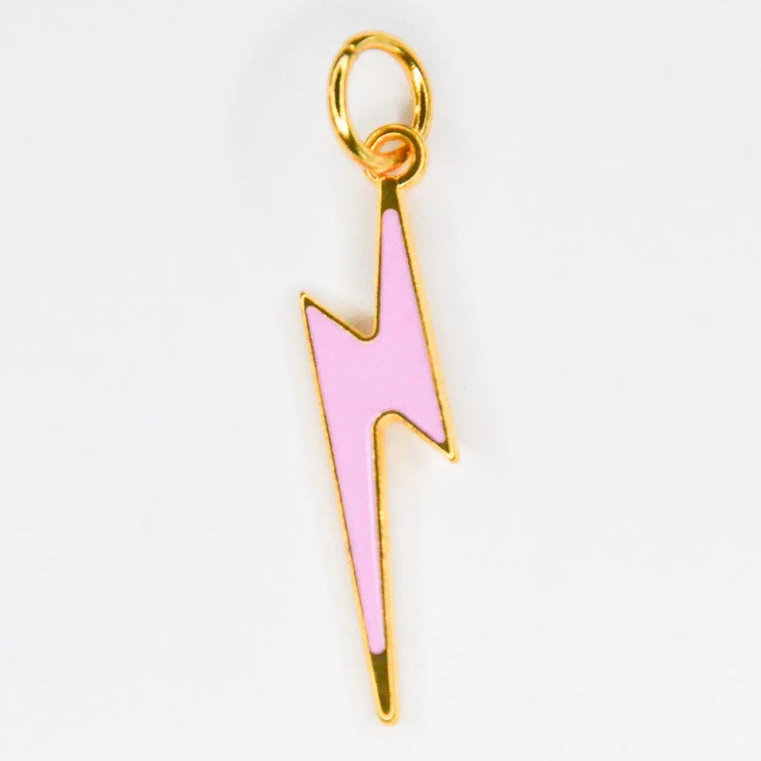 Lightning Pastel Pink Charm by Feestbeest Kids - Petite Belle