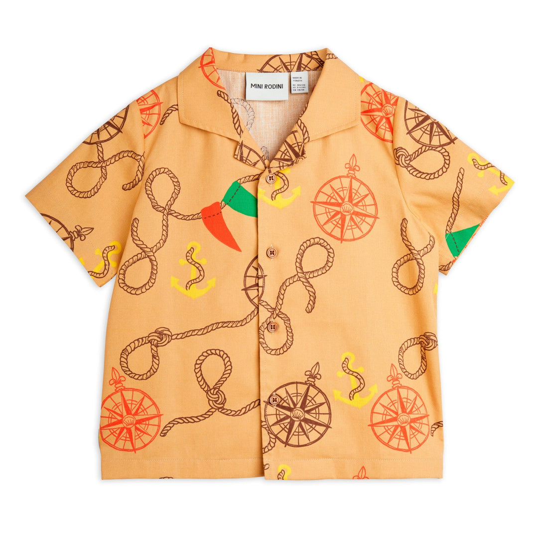 Nautical Woven Shirt by Mini Rodini - Petite Belle