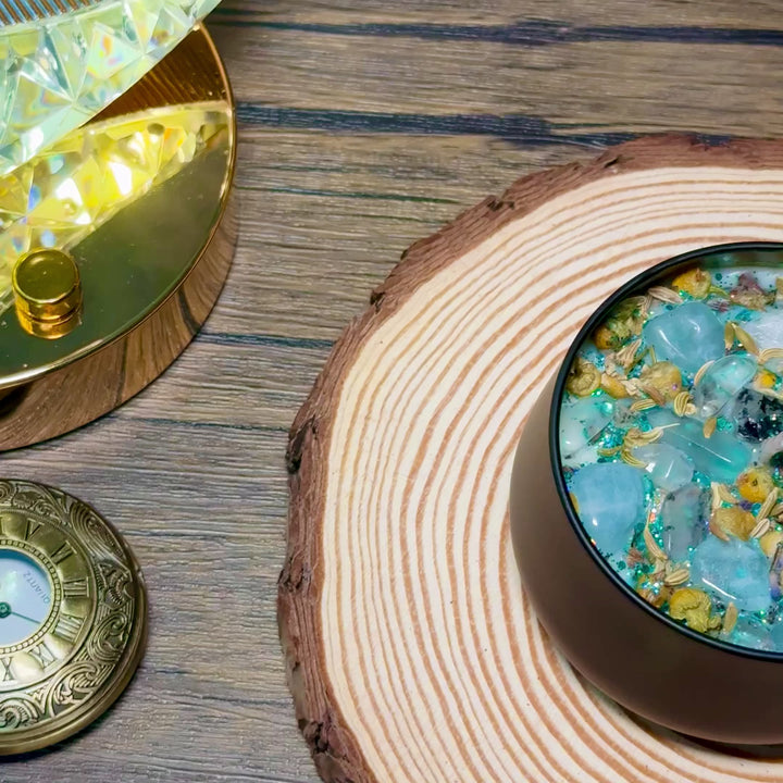 Healing Soy Candle by MoonChild Tarot UK