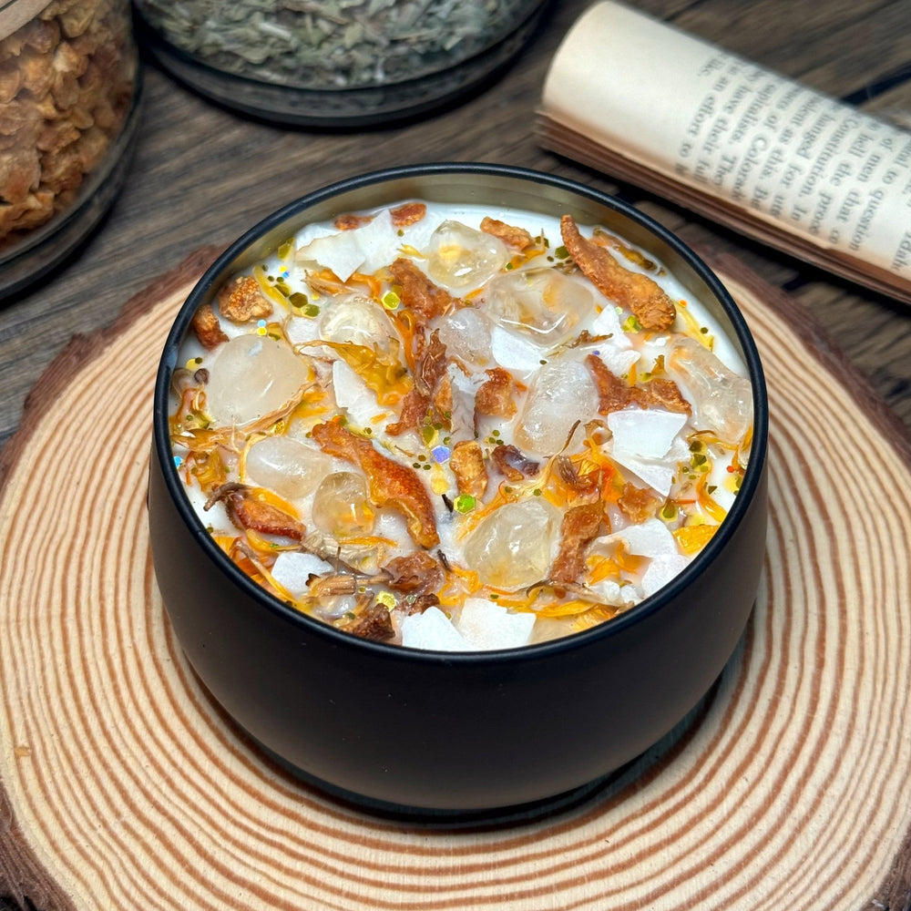 Warmth Soy Candle by MoonChild Tarot UK - Petite Belle