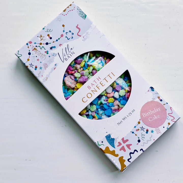 Birthday Cake Bath Confetti by Villa Bain - Petite Belle