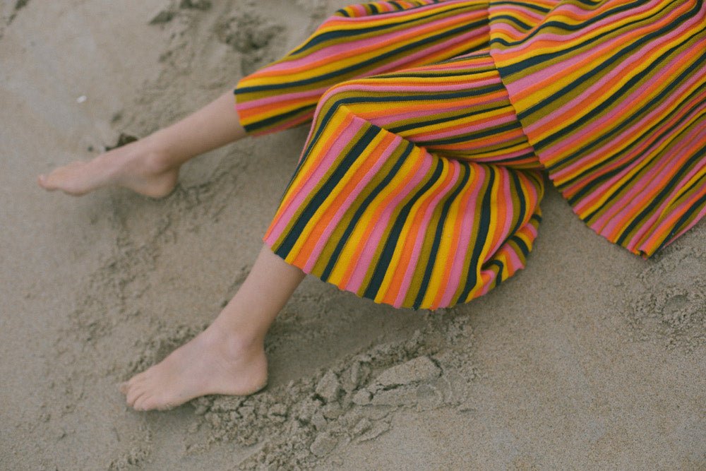 Candy Stripe Accordion Pants by Misha & Puff - Petite Belle