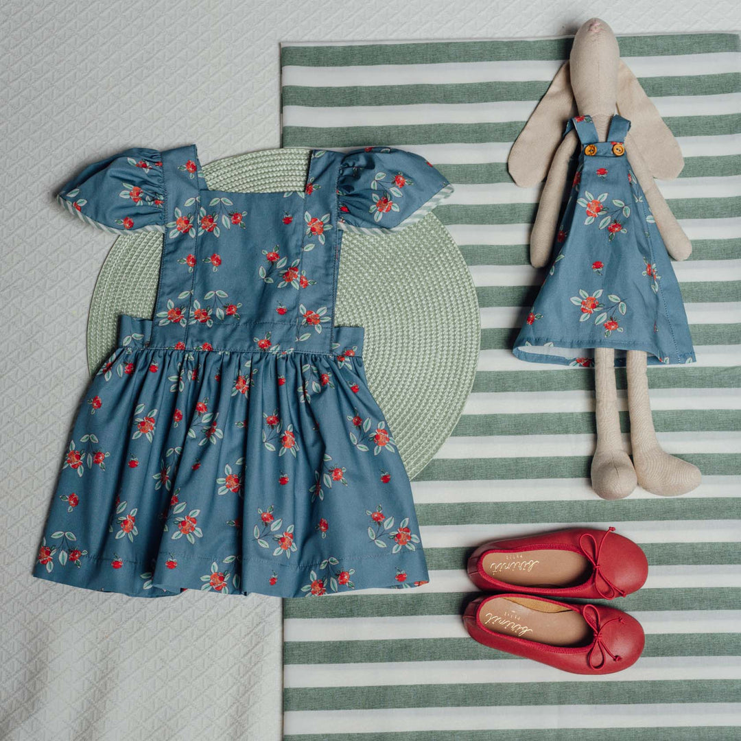 Jackie Puffed Sleeves Dress by Birinit Petit - Petite Belle