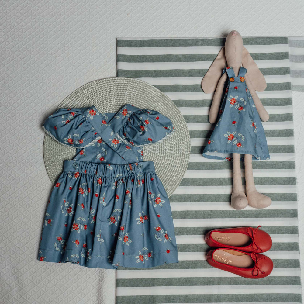 Jackie Puffed Sleeves Dress by Birinit Petit - Petite Belle