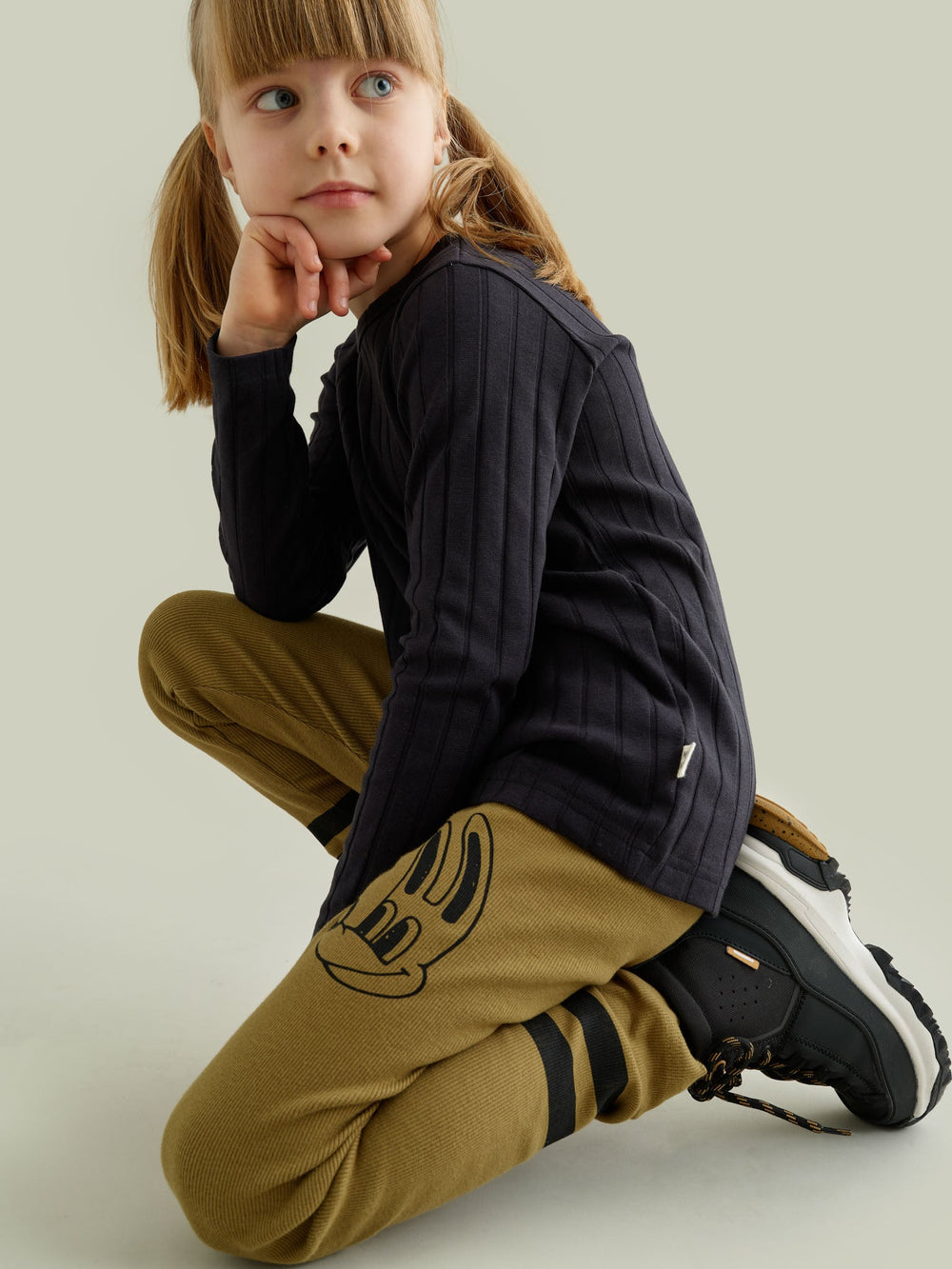 Jerry Rib Leggings by Mainio - Petite Belle