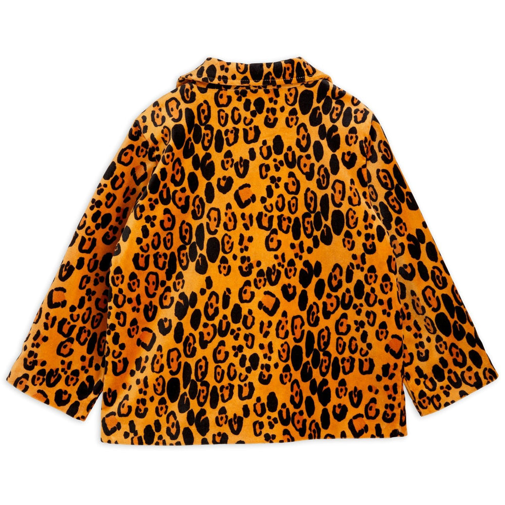 Leopard Velvet Blazer by Mini Rodini - Petite Belle