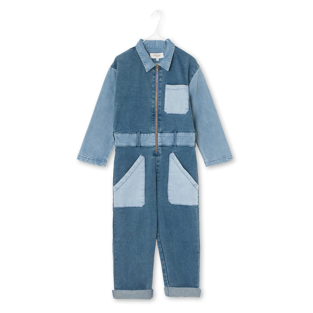 Moonlight Blue Taylor Jumpsuit by A Monday in Copenhagen - Petite Belle