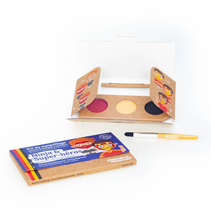 Ninja and Superhero Face Painting Kit by Namaki - Petite Belle