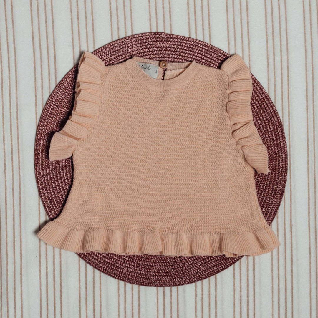 Pink Ruffle Top by Birinit Petit - Petite Belle