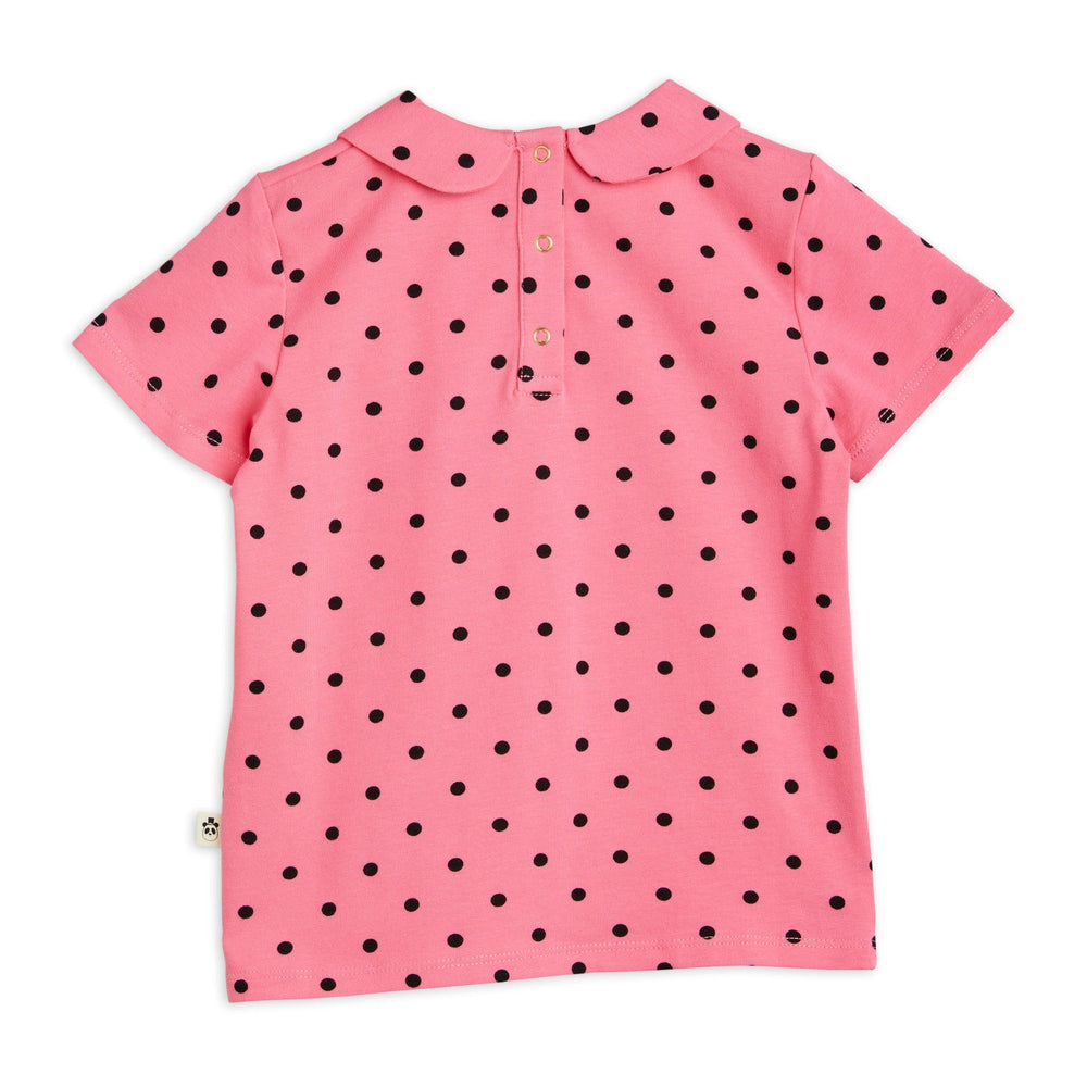 Polka Dot Collar Tee by Mini Rodini - Petite Belle