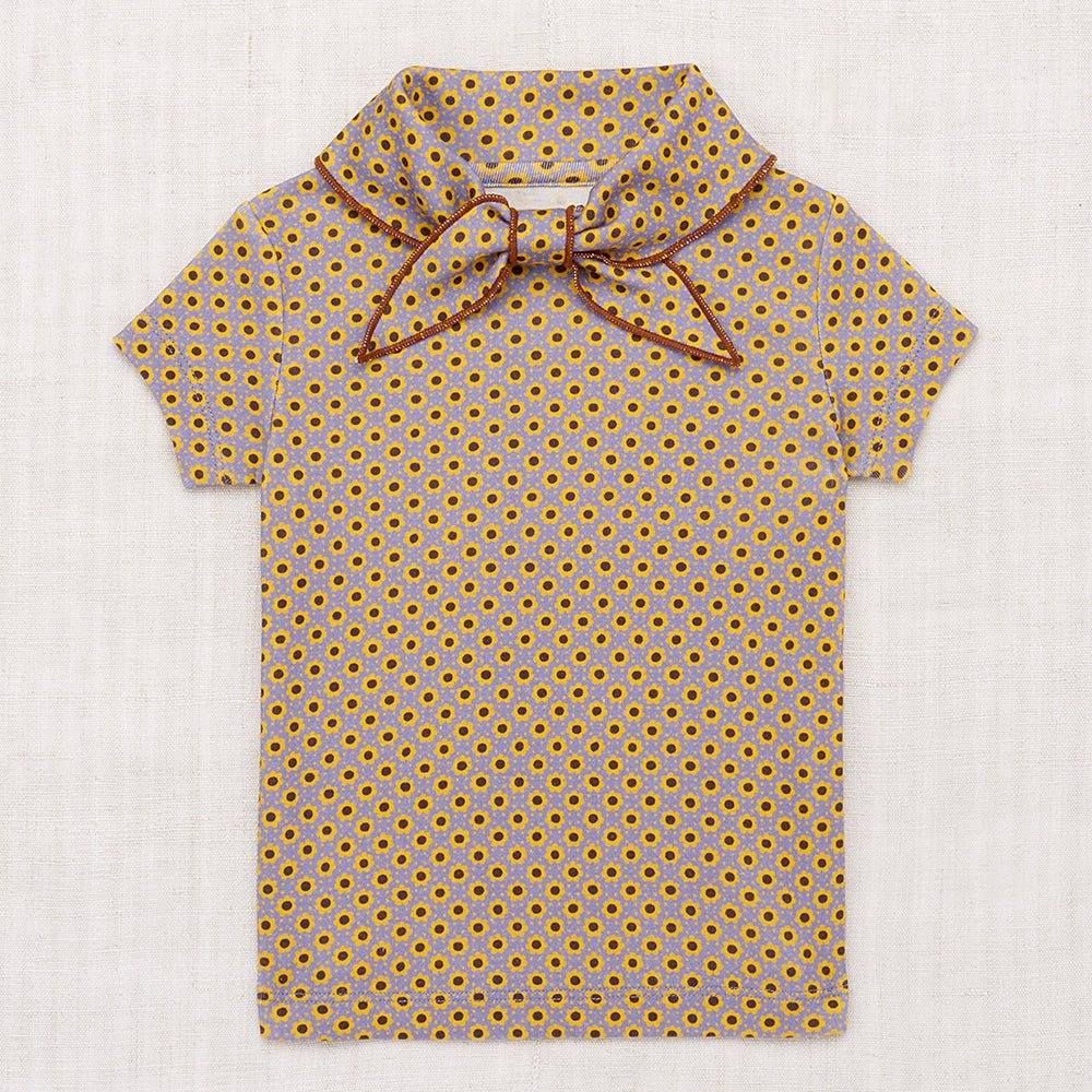 Scout Tee in Pewter Flower Dot by Misha & Puff - Petite Belle