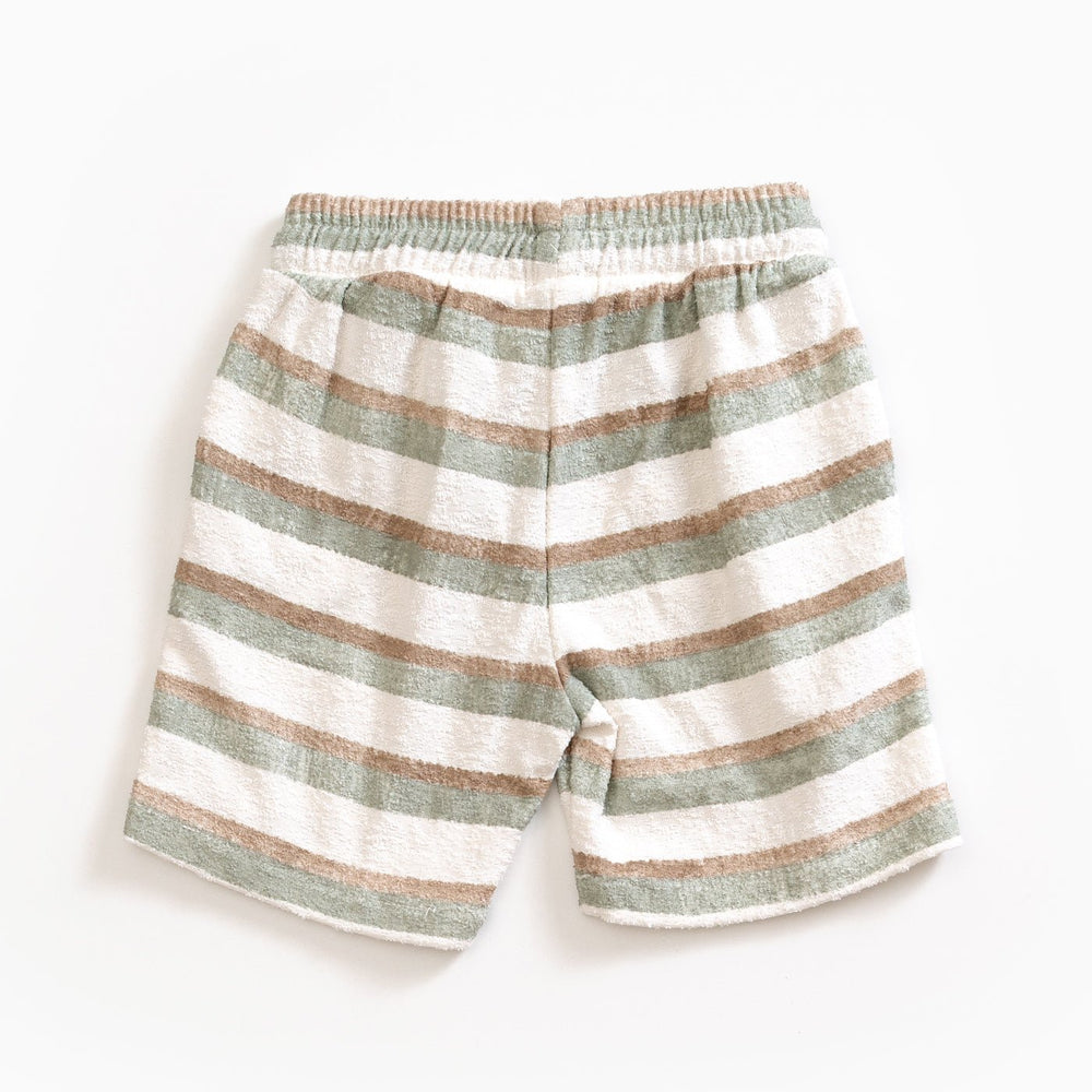 Stripes Terry Shorts - Petite Belle