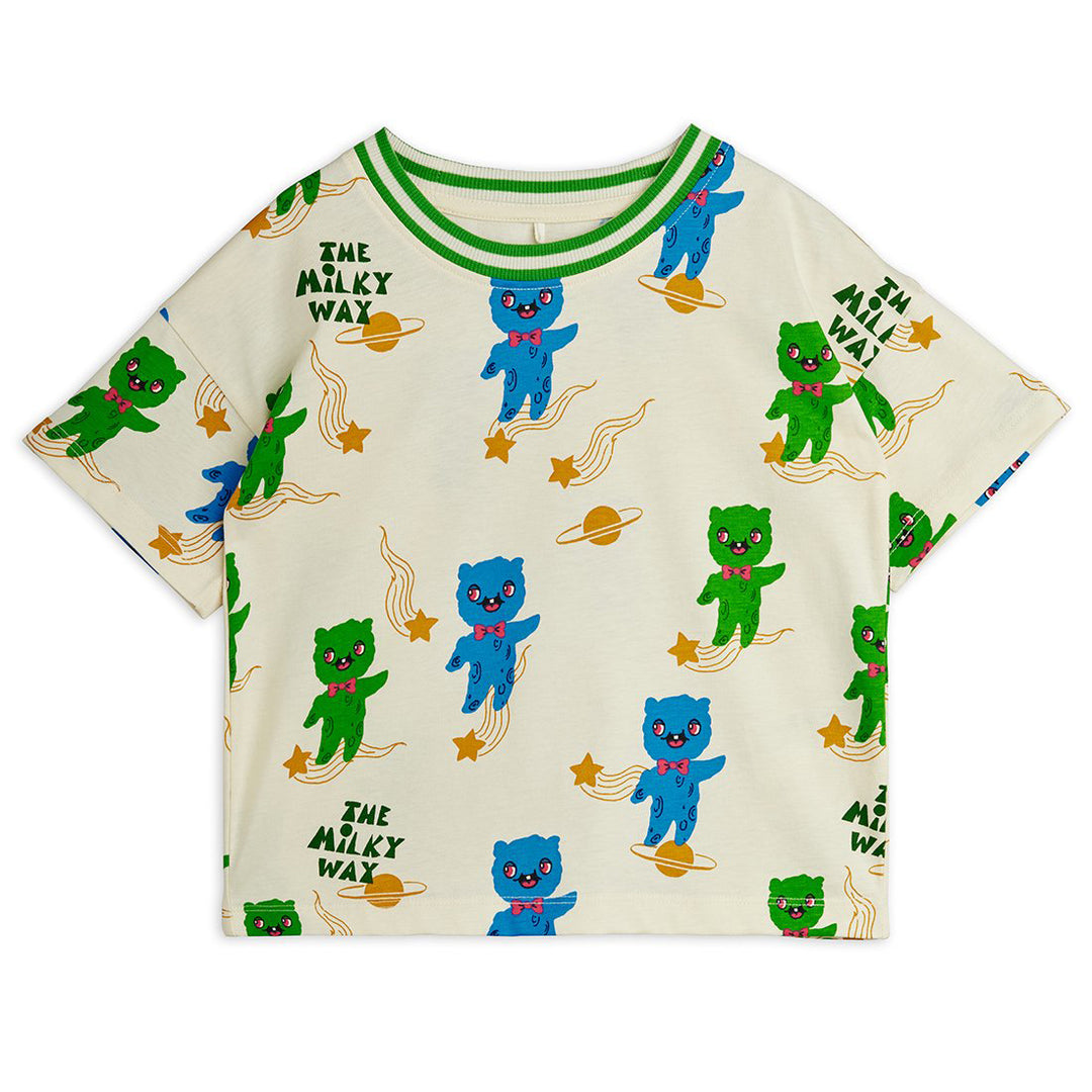 Aliens Print Tee by Mini Rodini - Petite Belle | UK Stockist