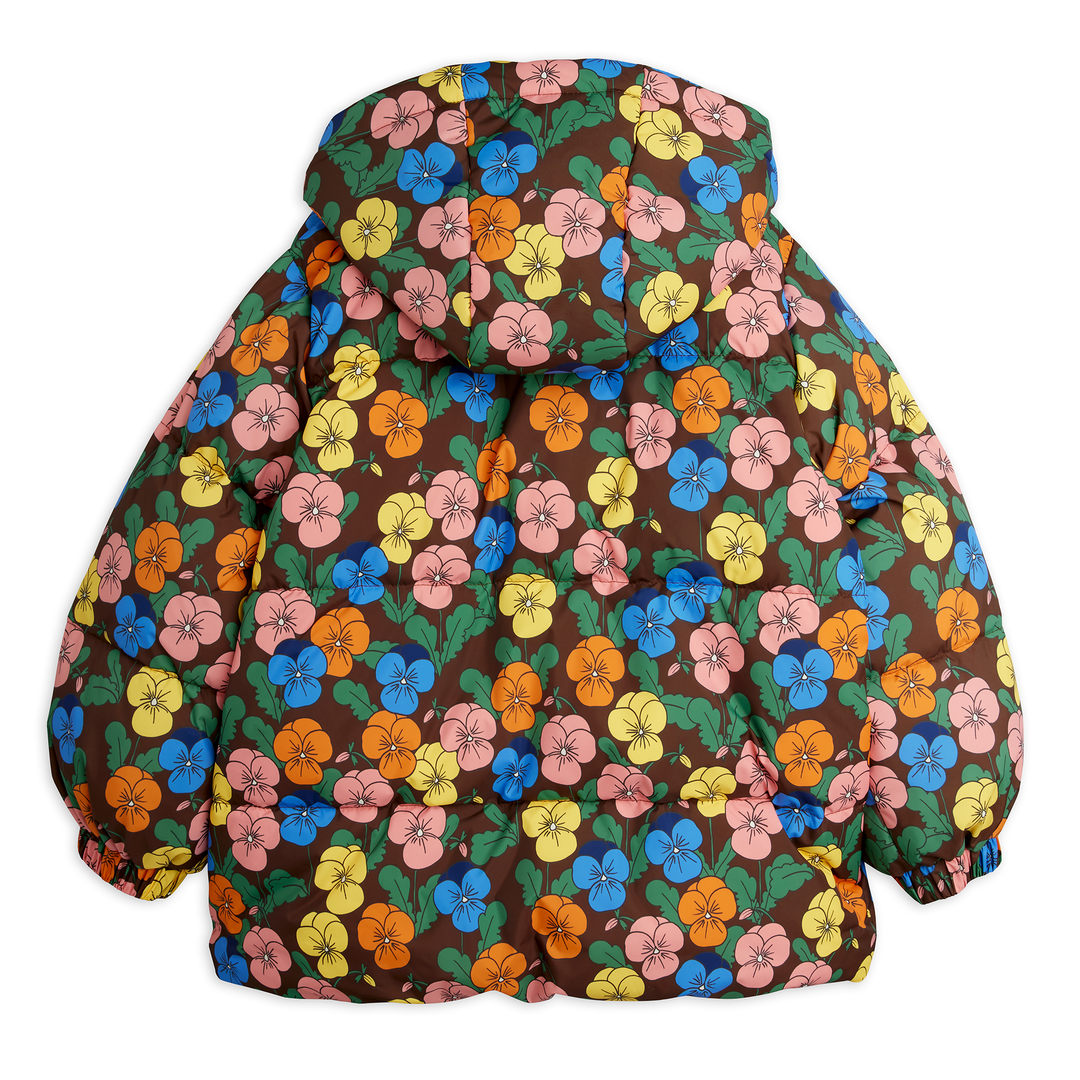 Violas All Over Print Heavy Puffer by Mini Rodini - Petite Belle | UK Stockist