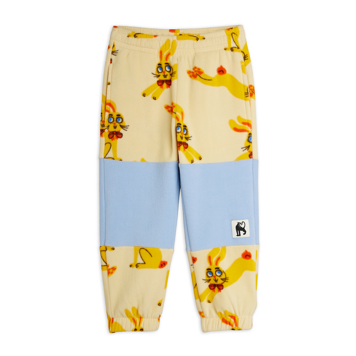 Rabbit Fleece Trousers by Mini Rodini - Petite Belle | UK Stockist
