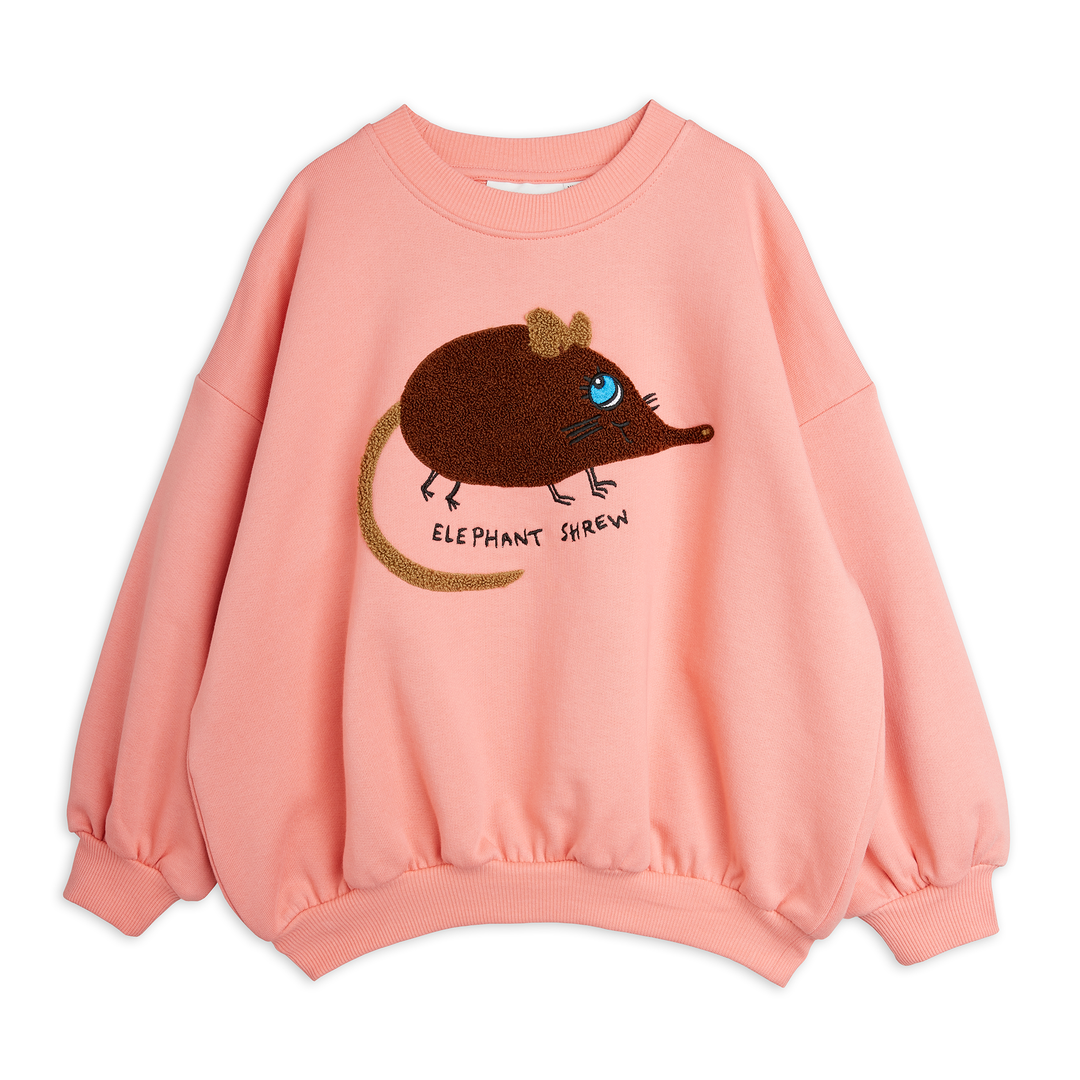 Elephant Shrew Chenille Sweatshirt by Mini Rodini - Petite Belle | UK Stockist