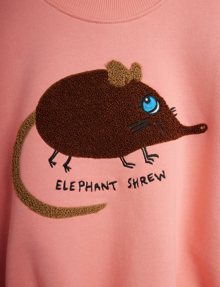 Elephant Shrew Chenille Sweatshirt by Mini Rodini - Petite Belle | UK Stockist