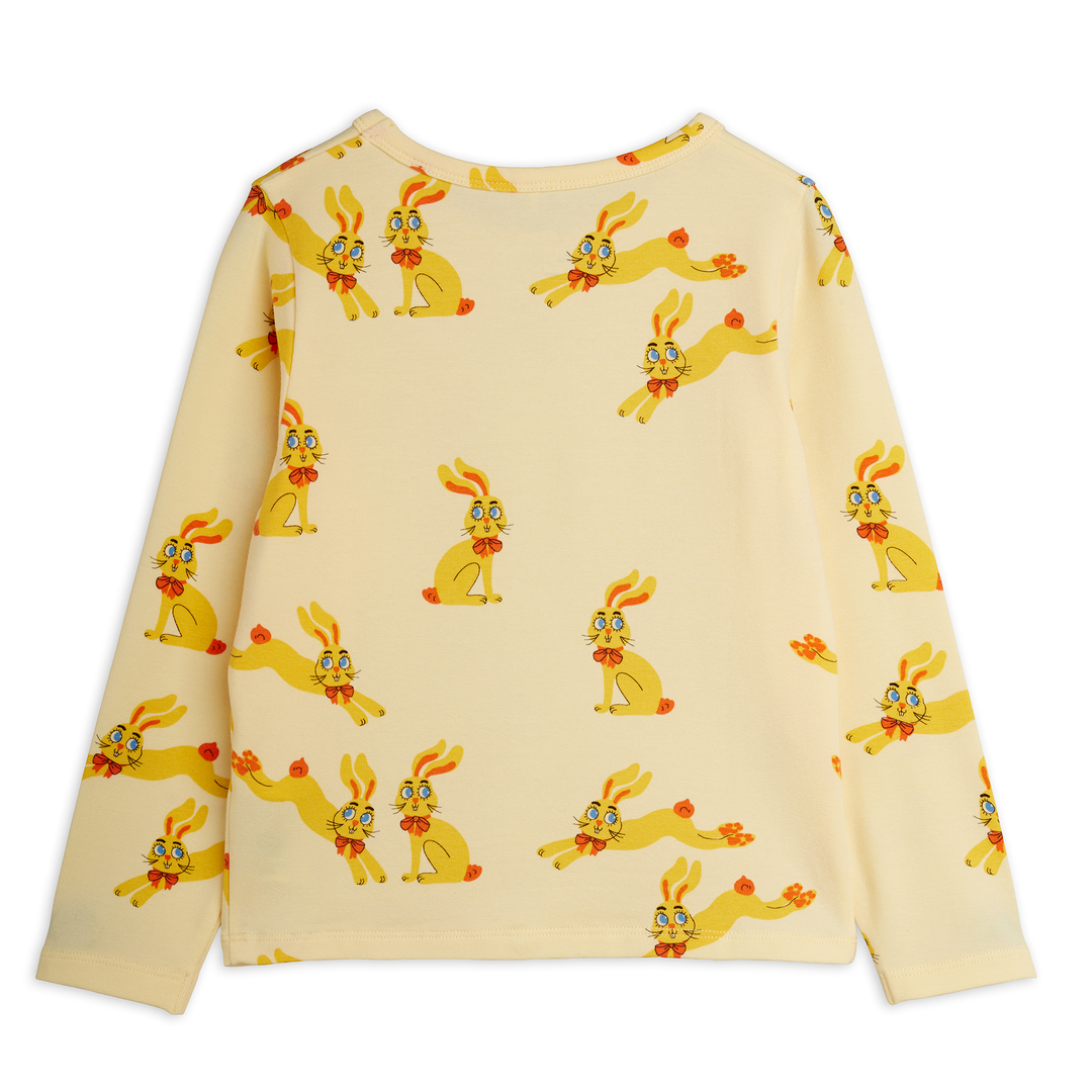 Rabbits Long Sleeve Tee by Mini Rodini - Petite Belle | UK Stockist