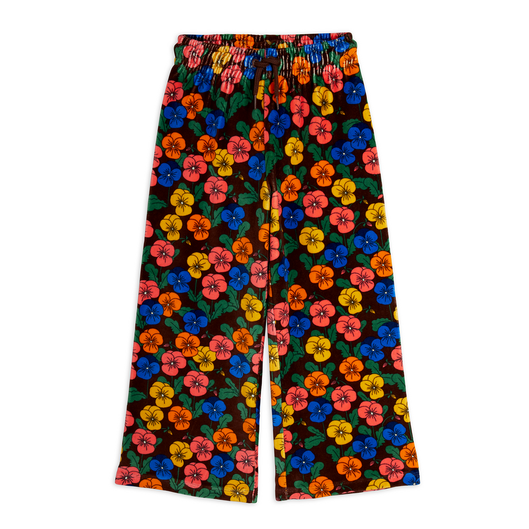 Violas Velour Trousers by Mini Rodini - Petite Belle | UK Stockist