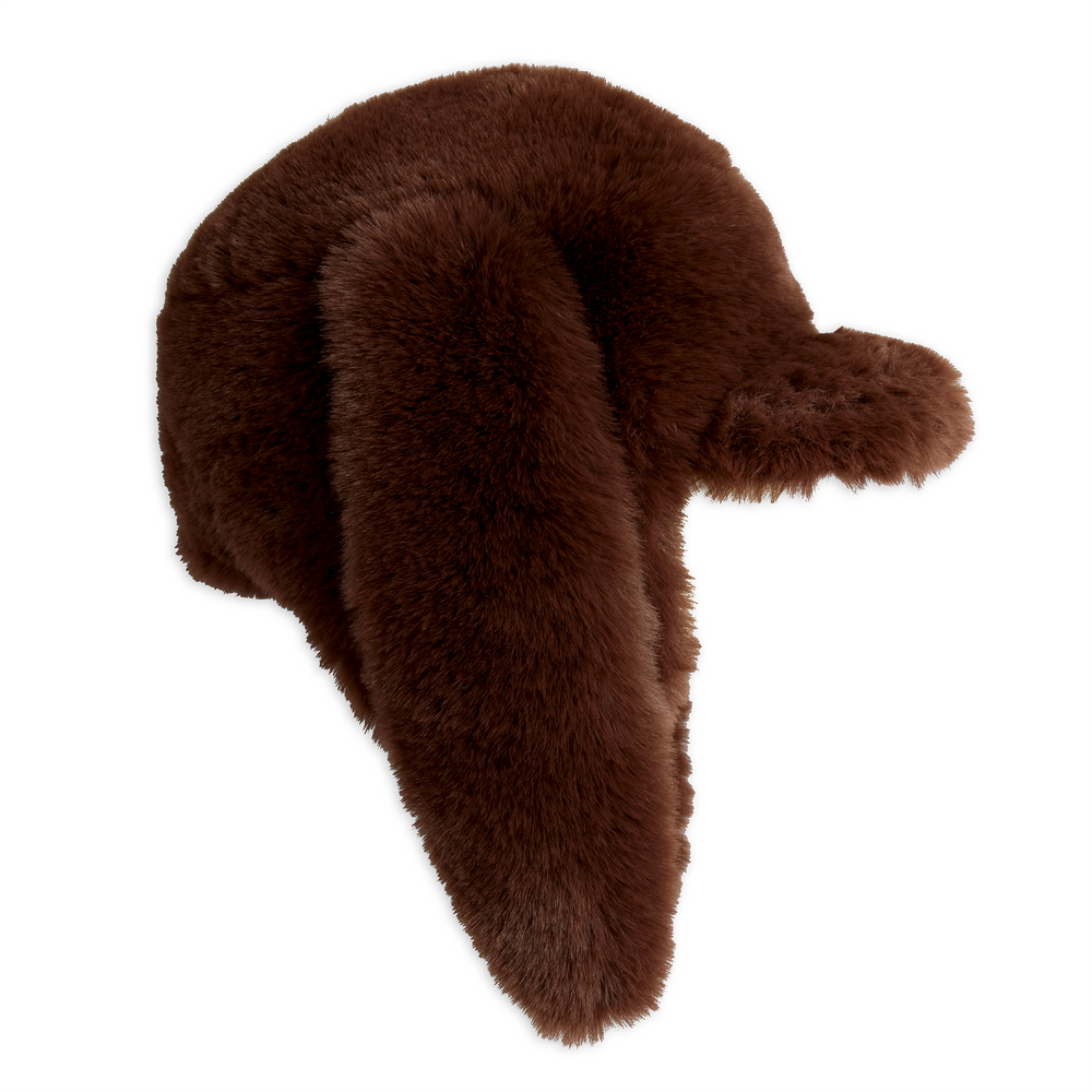 Rabbit Ear Faux Fur Cap by Mini Rodini - Petite Belle | UK Stockist