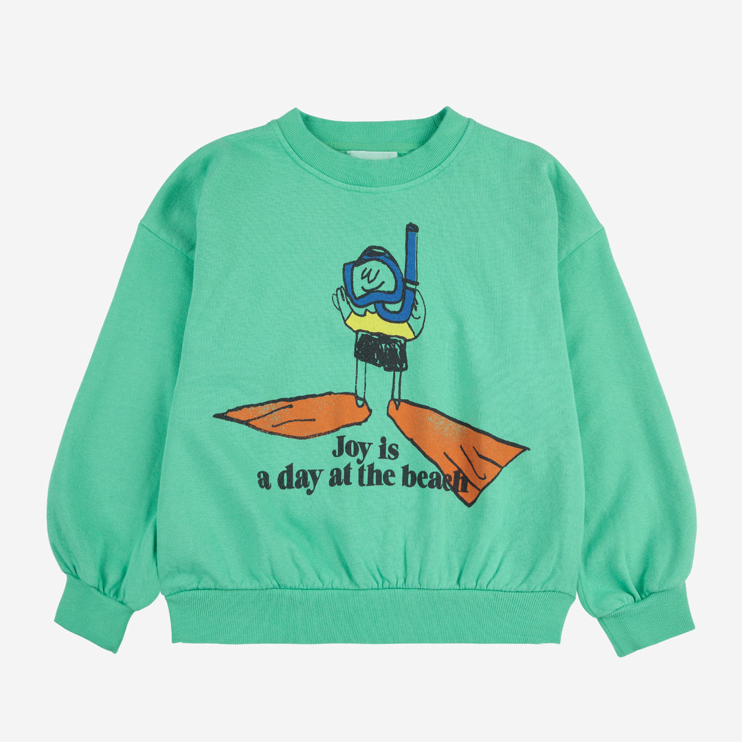 A Day At The Beach Sweatshirt by Bobo Choses  - Petite Belle | UK Stockist