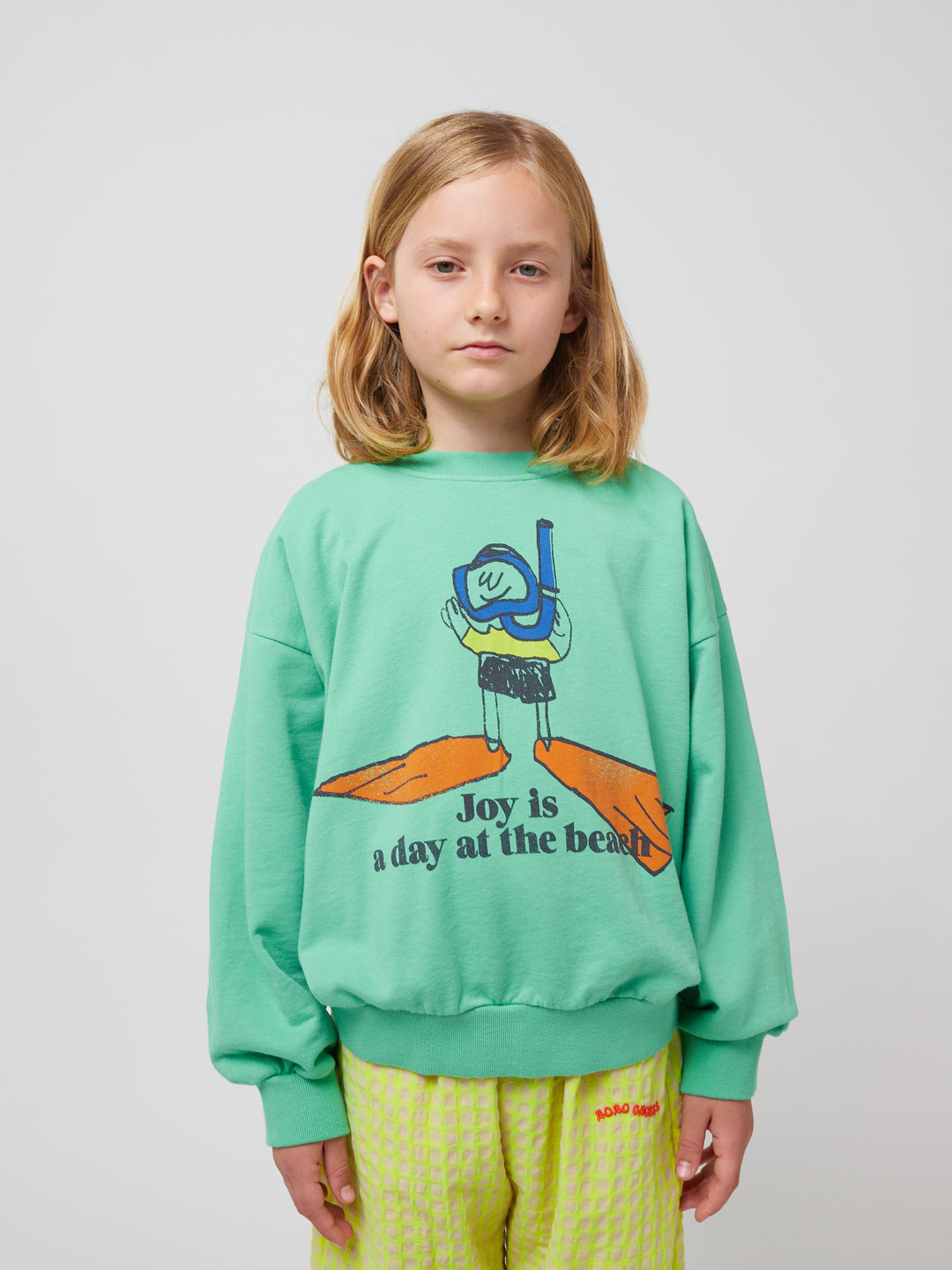 A Day At The Beach Sweatshirt by Bobo Choses  - Petite Belle | UK Stockist