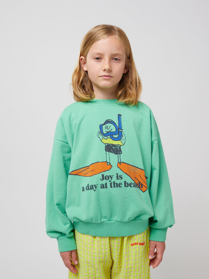 A Day At The Beach Sweatshirt by Bobo Choses  - Petite Belle | UK Stockist