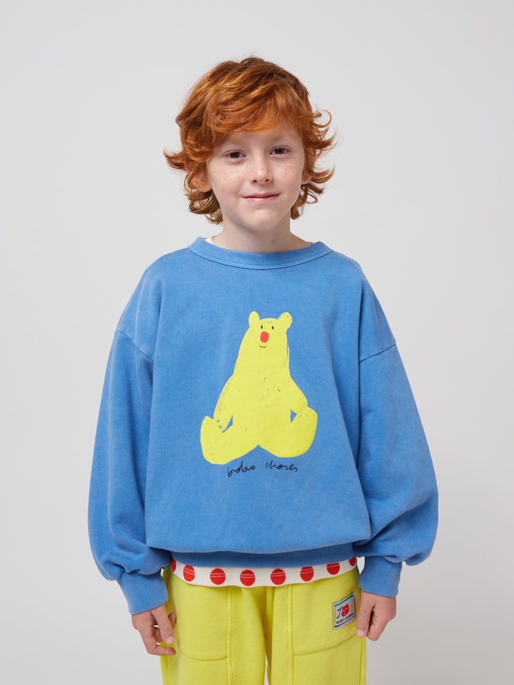 Hug Me Bear Sweatshirt by Bobo Choses - Petite Belle | UK Stockist