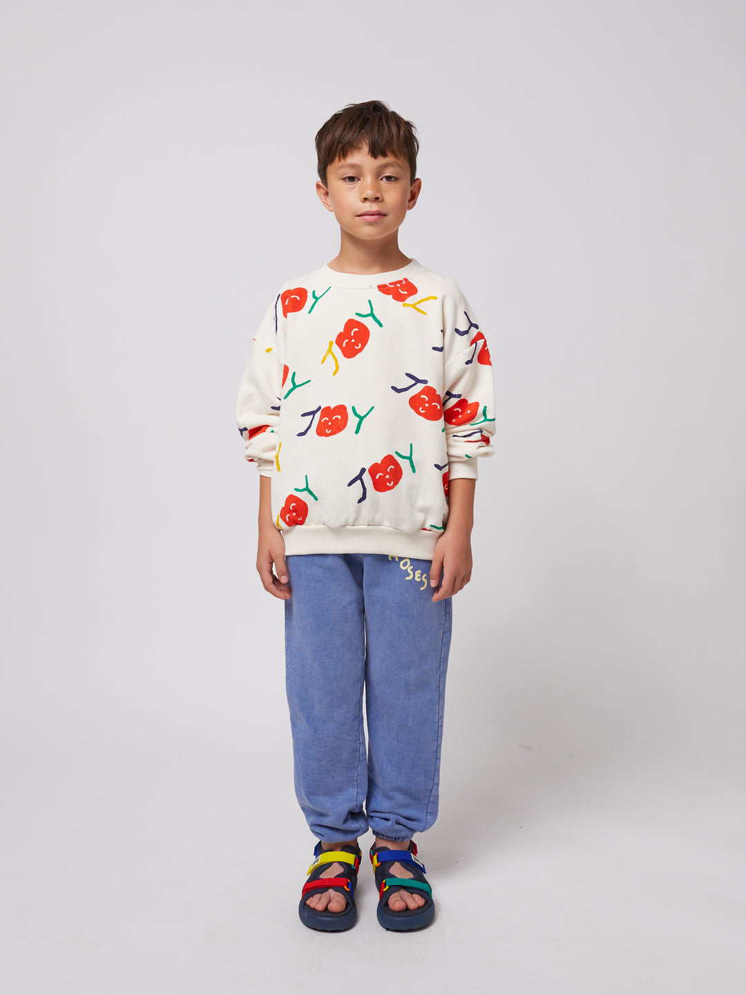 Smiling All Over Sweatshirt by Bobo Choses - Petite Belle | UK Stockist