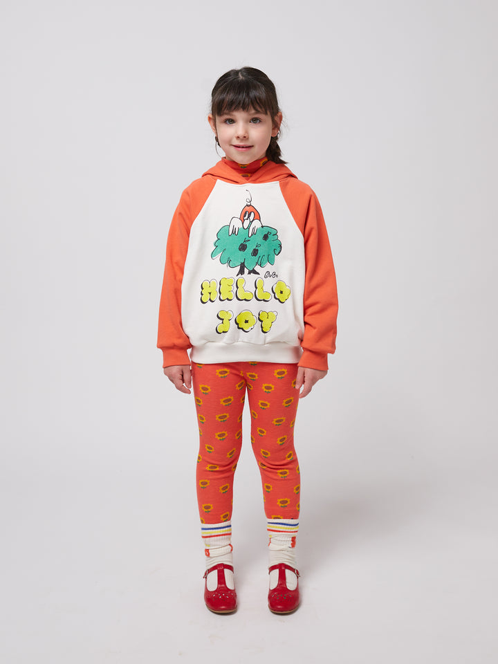 Hello Joy Raglan Sleeve Hoodie by Bobo Choses - Petite Belle | UK Stockist