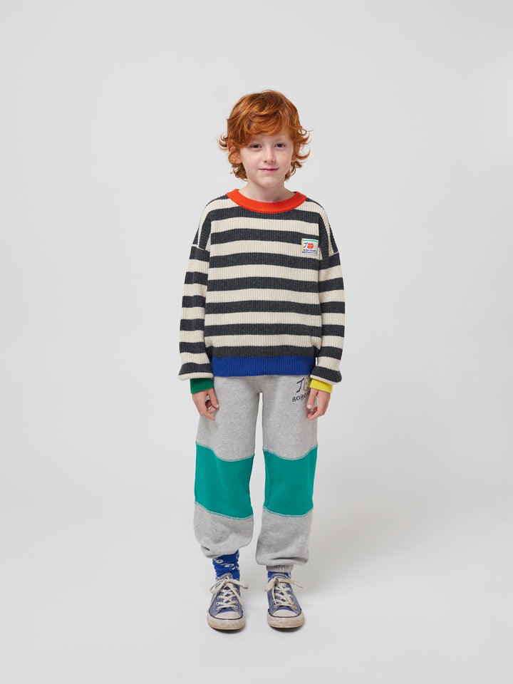 Joy Colour Block Jogging Pants by Bobo Choses - Petite Belle | UK Stockist