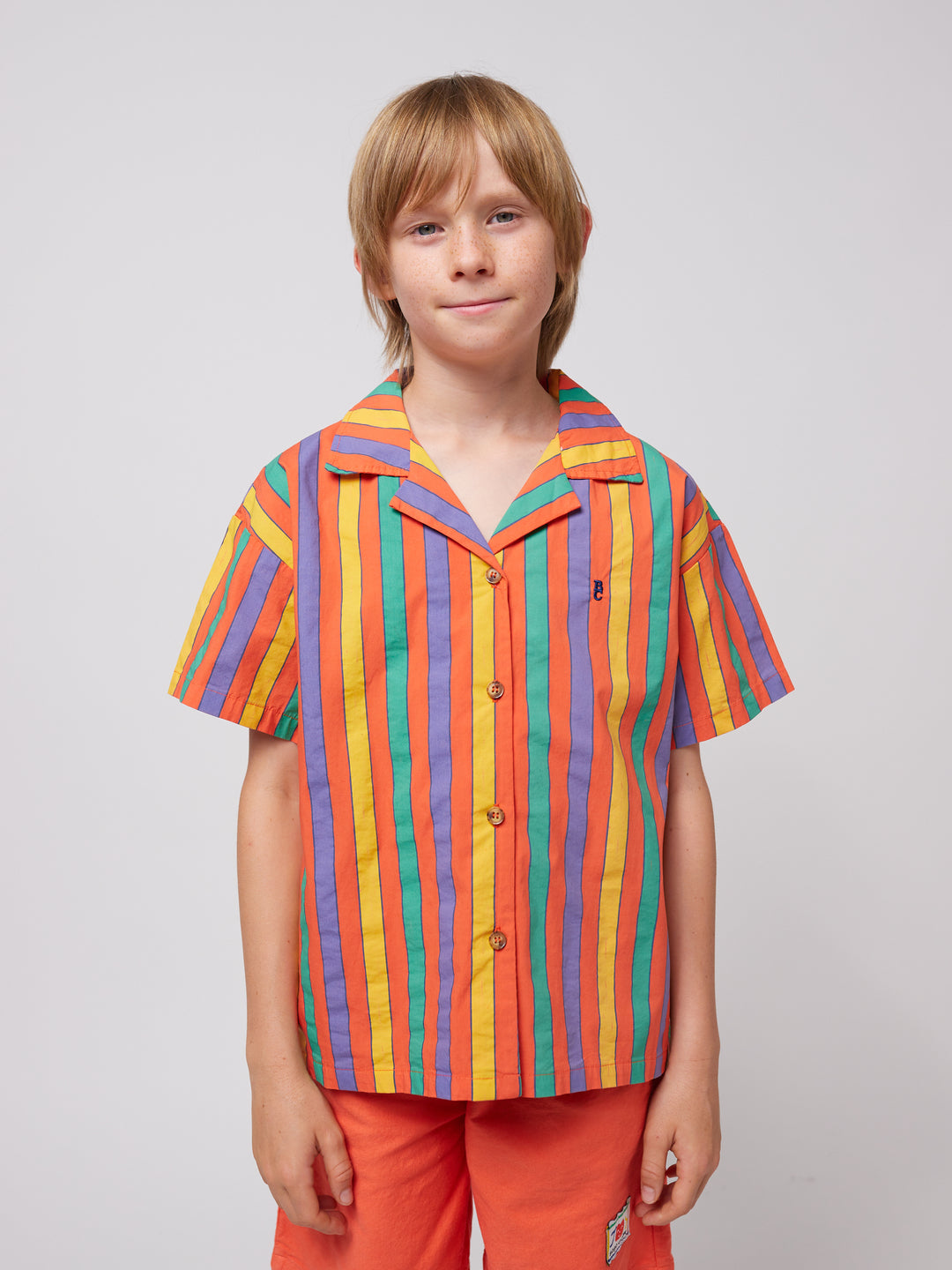 Multicolor Stripes Shirt by Bobo Choses - Petite Belle | UK Stockist