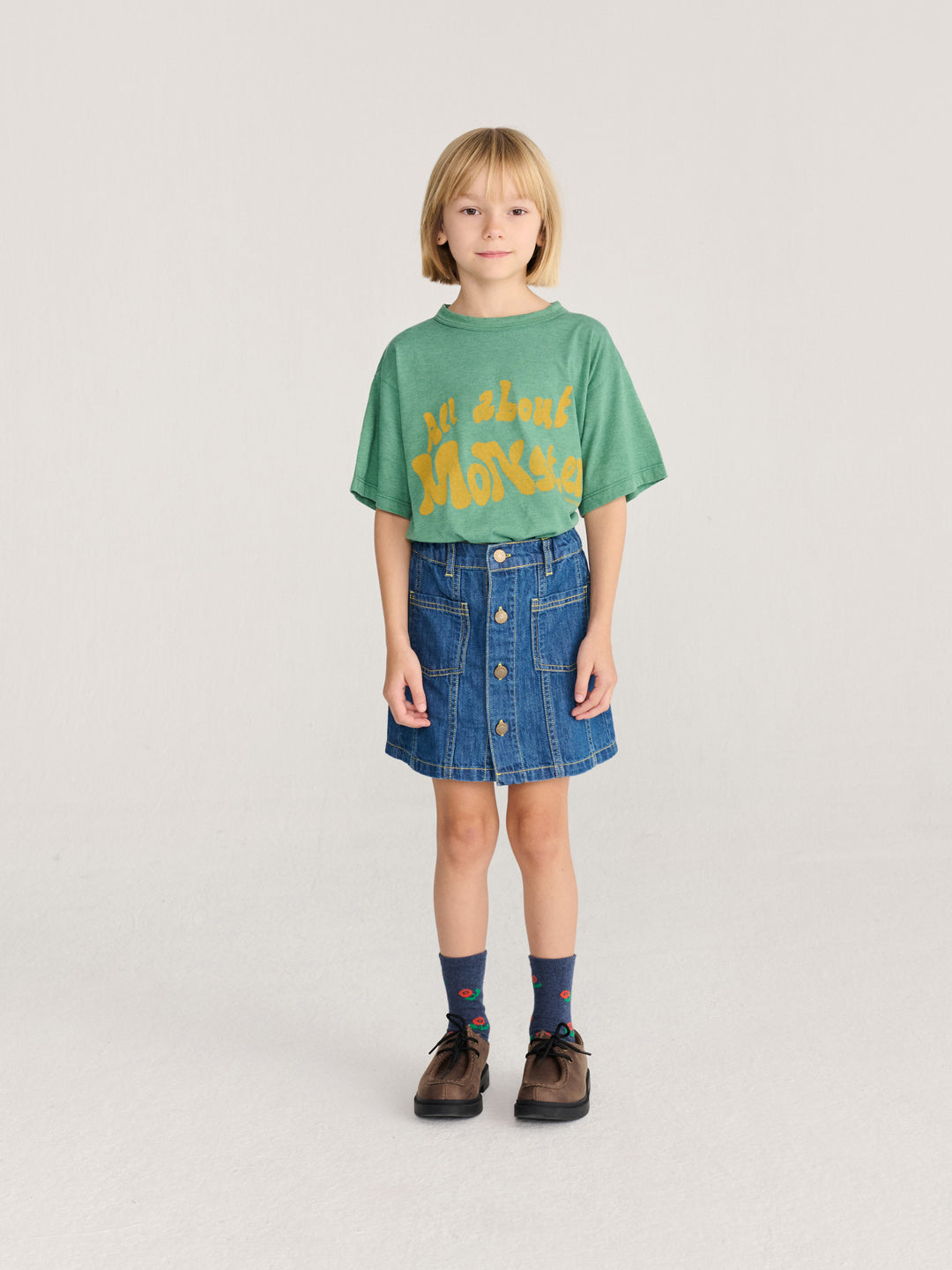 All About Monsters Tee by Bobo Choses - Petite Belle | UK Stockist