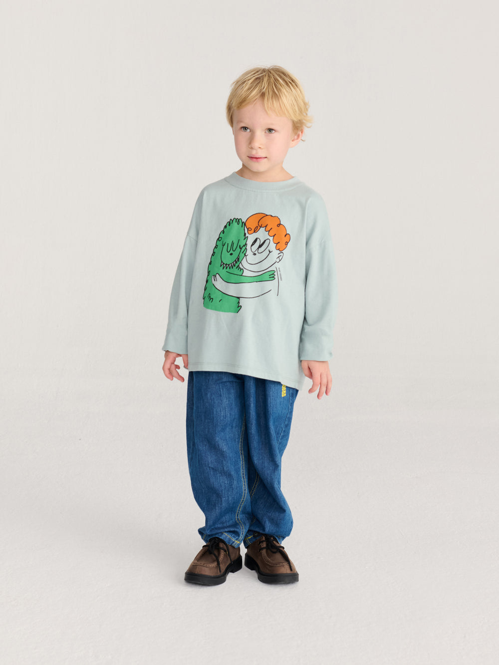 Hug Hairy Monster Tee by Bobo Choses - Petite Belle | UK Stockist