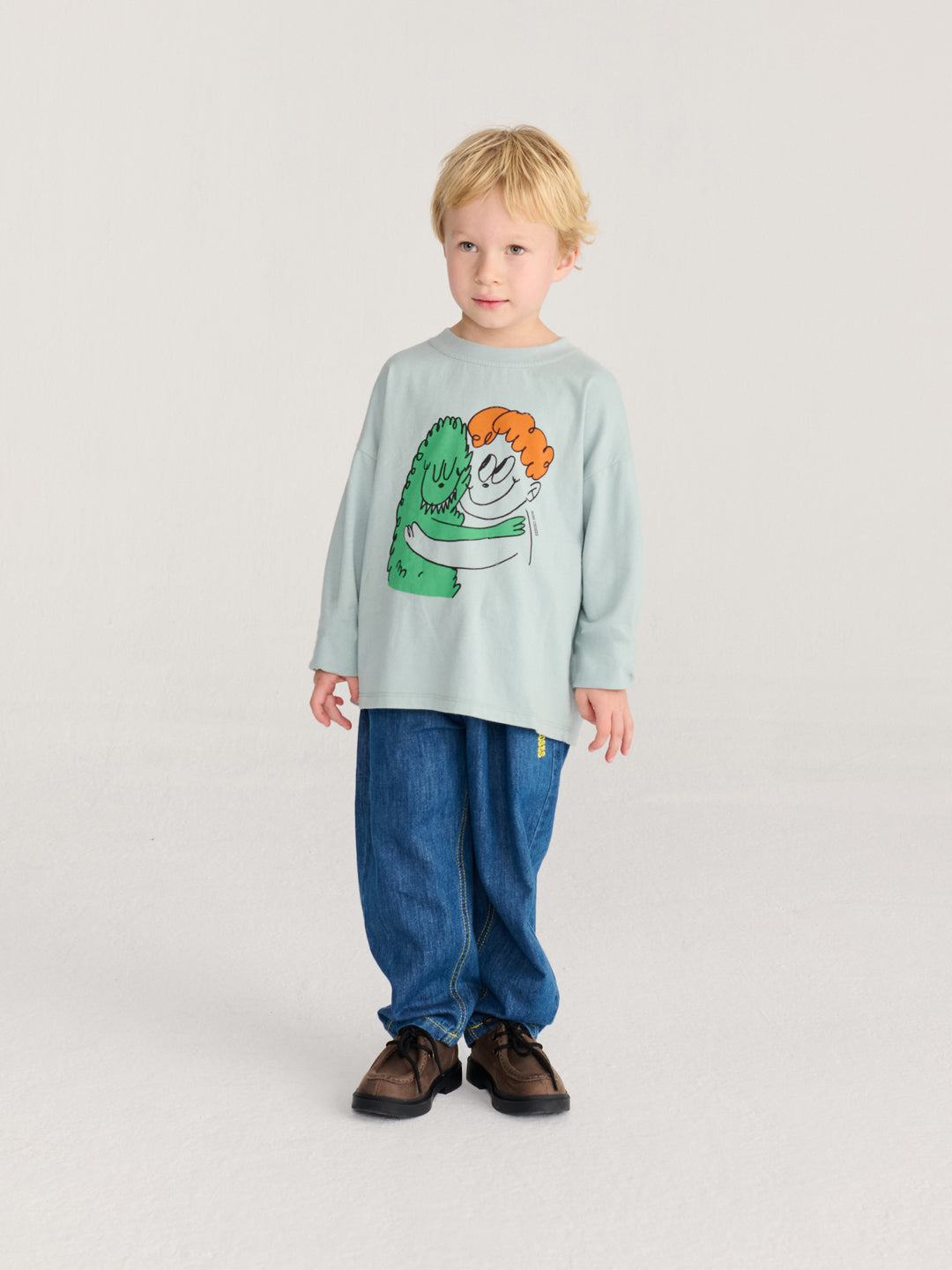 Hug Hairy Monster Tee by Bobo Choses - Petite Belle | UK Stockist