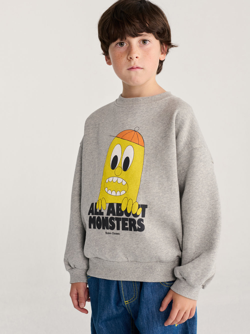 Bigtooth Lemon Sweatshirt by Bobo Choses - Petite Belle | UK Stockist