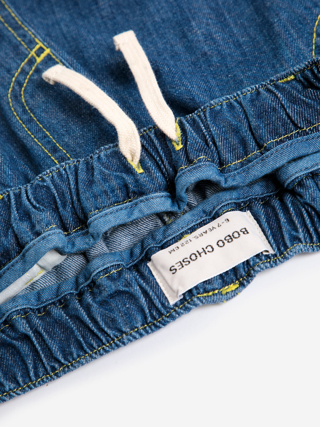 Taxi Saurus Tag Denim Pants by Bobo Choses - Petite Belle | UK Stockist