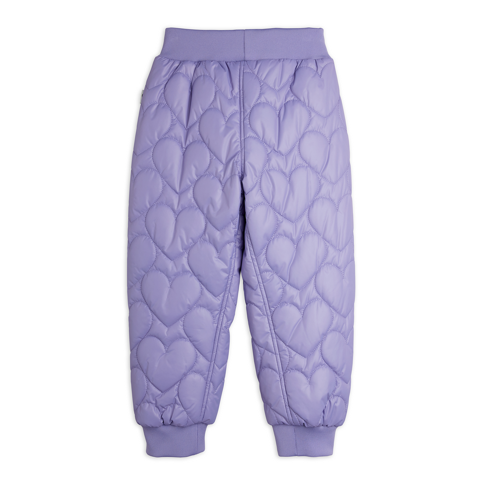 Heart Quilted Trousers by Mini Rodini - Petite Belle | UK Stockist