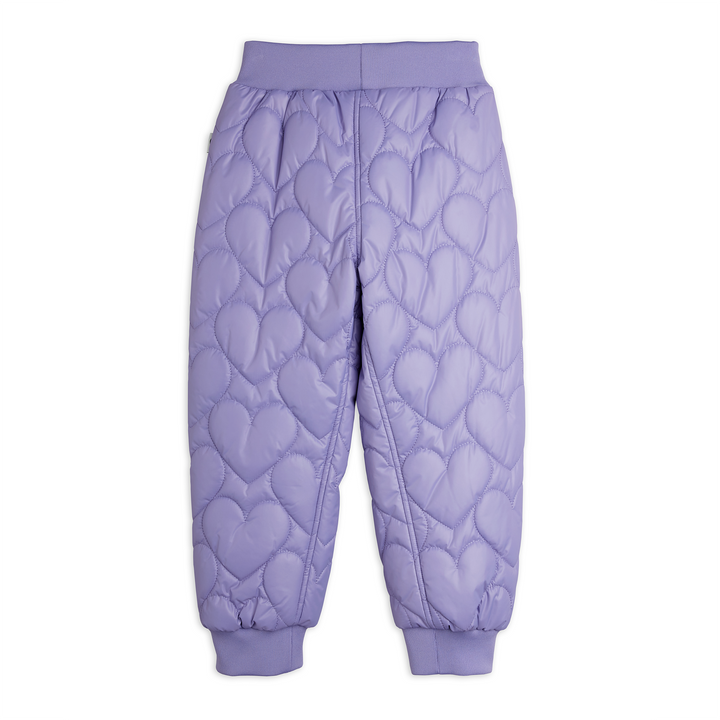 Heart Quilted Trousers by Mini Rodini - Petite Belle | UK Stockist