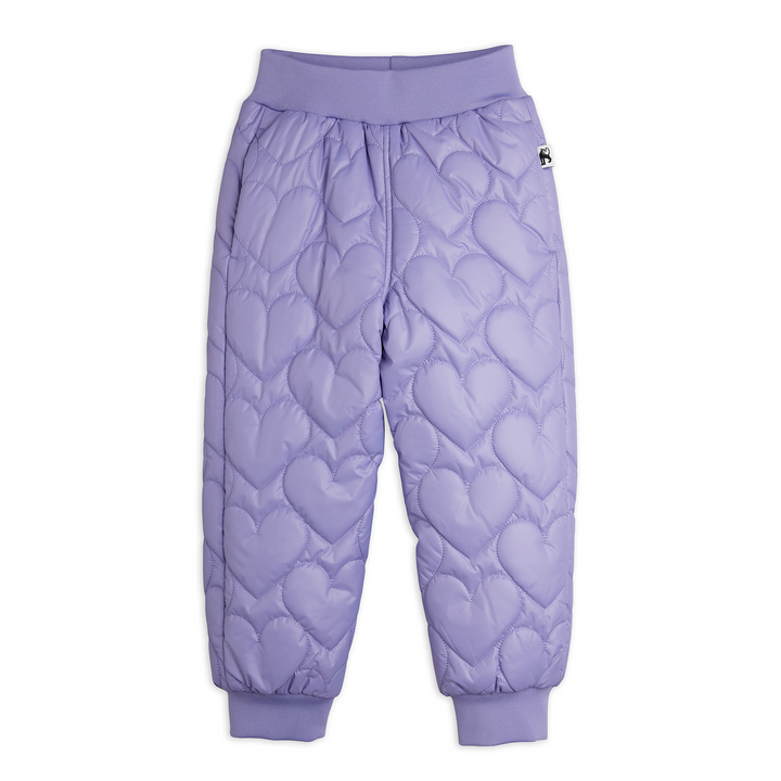 Heart Quilted Trousers by Mini Rodini - Petite Belle | UK Stockist