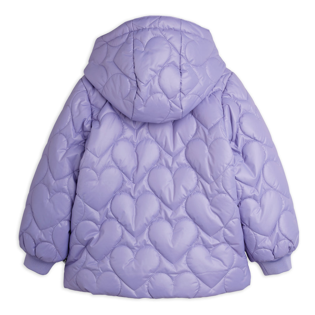 Heart Quilted Puffer Jacket by Mini Rodini - Petite Belle | UK Stockist