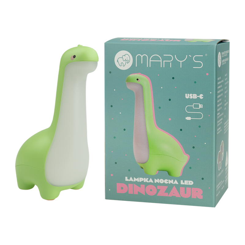 Dinosaur LED Night Lamp by Mary's - Petite Belle | UK Stockist