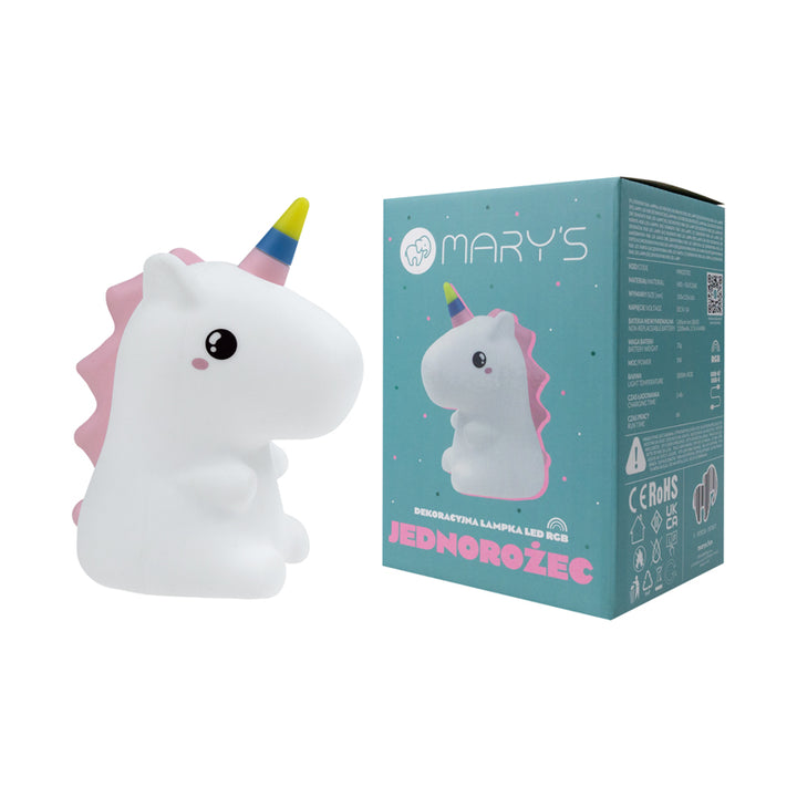 Unicorn Florist LED Night Lamp by Mary's - Petite Belle | UK Stockist