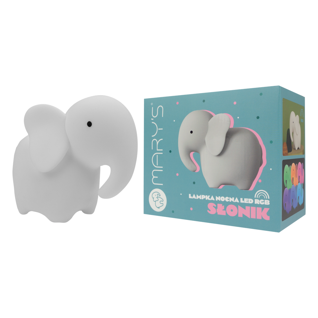 Elephant LED Night Lamp by Mary's - Petite Belle | UK Stockist