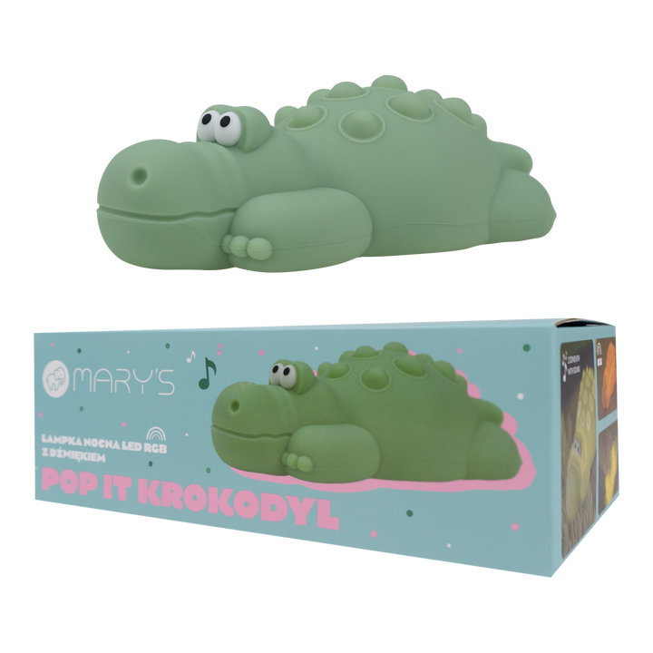 Crocodile LED Night Lamp by Mary's - Petite Belle | UK Stockist