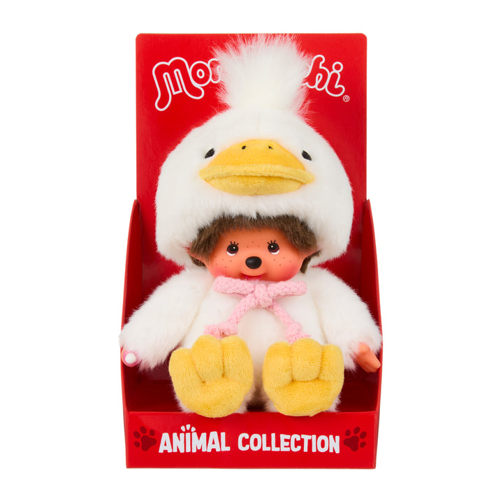 Monchhichi - Fluffy Duck Plush Doll by Sekiguchi - Petite Belle | UK Stockist