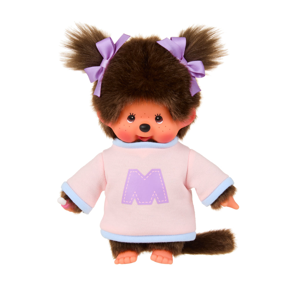Monchhichi - Bi-Colour Sweater Girl by Sekiguchi - Petite Belle | UK Stockist